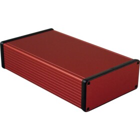Hliníkové pouzdro 1455 Hammond Electronics 220 x 125 x 51.5 , červená