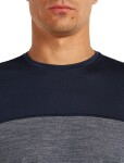 ICEBREAKER Mens Mer 125 Cool-Lite Sphere LS Tee CB, Midnnavy Hthr/Midnnavy/Cb velikost: L
