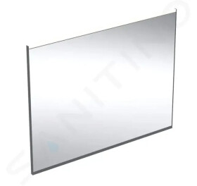 GEBERIT - Option Zrcadlo s LED osvětlením a vyhříváním, 90x70 cm, matná černá 502.783.14.1