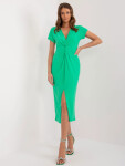 Dámské šaty DHJ SK 17302K.93 Zelená - FPrice zelená one size