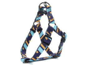 Pick III modro-žlutý postroj pro psa Obvod hrudníku: 39 - 62 cm