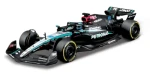 Bburago RACE Formule F1 v dekorativním boxu - Mercedes-AMG Petronas W15 (2024) #63 G.Russell