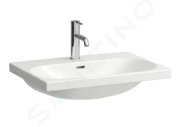 Laufen - Lua Umyvadlo 65x46 cm, s přepadem, otvor pro baterii, bílá H8160840001041