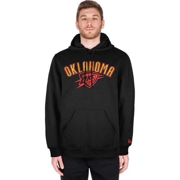 New Era Pánská mikina Oklahoma City Thunder NBA 2024 City Edition Hoodie Velikost: 3XL