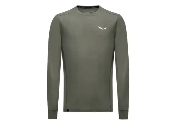 Salewa Puez Dry pánské triko dlouhý rukáv Faded Green vel. 50/L