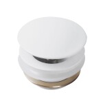 REA - Univerzální vanová výpusť Click-clack - White REA-W2017