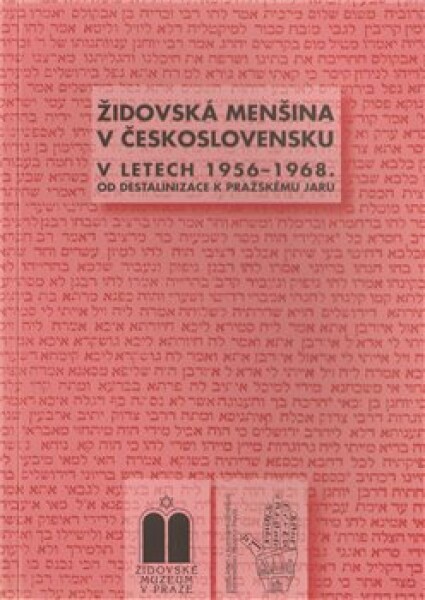 Židovská menšina Československu letech