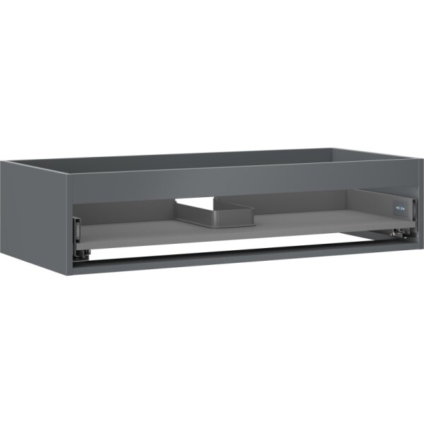 MEXEN - Box-A skříňka pro umyvadlo 100, 1 šuplík, grafit mat 91AX0-1000-235-1-66