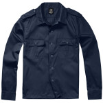 Brandit Košile US Shirt Longsleeve modrá tmavě (navy) 5XL