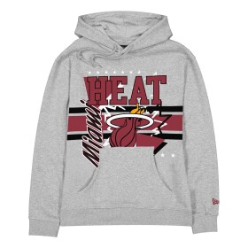 New Era Pánská mikina Miami Heat NBA Sport Classics Oversized Hoodie Velikost: XL