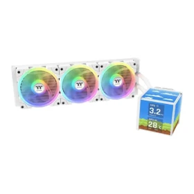 Thermaltake Minecube 360 Ultra ARGB bílá / AIO vodní chladič CPU / 3x 120 mm / 2000 RPM / 30.6 dB / 57.11 CFM (CL-W482-PL12SW-A)