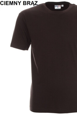 Pánské tričko T-shirt Heavy 21172 tmavě hnědá S