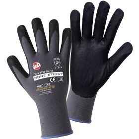 L+D worky FOAM Nylon NITRILE 1158-8 nylon pracovní rukavice Velikost rukavic: 8, M EN 388 CAT II 1 pár