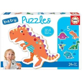 Baby puzzle Dinosauři 5v1
