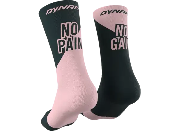 Dynafit No pain No gain sportovní ponožky Pale rose/Blueberry vel. 35-38