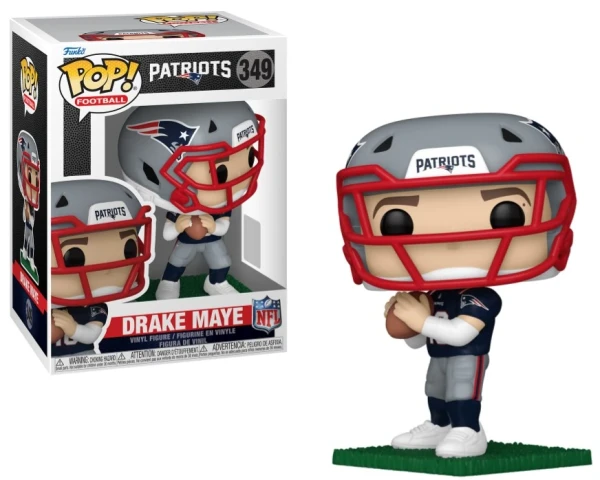 Funko Figurka POP! Drake Maye New England Patriots NFL