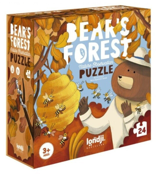 LONDJI Puzzle Medvědí les - 24 pcs