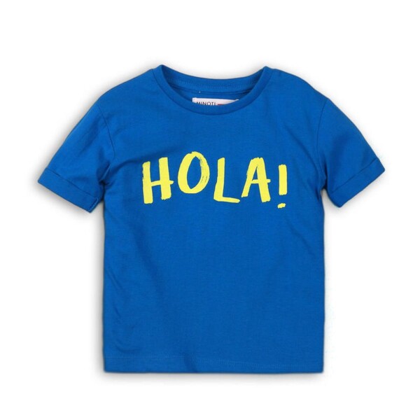 Tričko chlapecké s krátkým rukávem, Minoti, TB TSHIRT 8, modrá - 68/80 | 6-12m