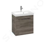 VILLEROY & BOCH - Avento Umyvadlová skříňka, 530x514x352 mm, 1 dvířka, Stone Oak A88801RK