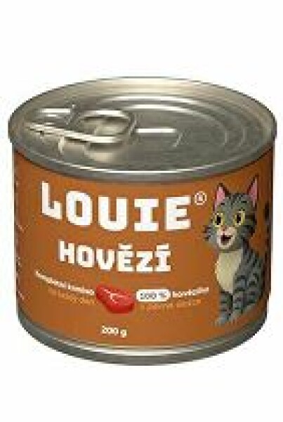 Louie Cat konz. Hovězí s prebiotiky 200g