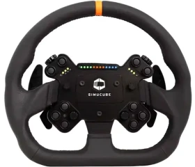 Simucube Valo GT-23 SC3 Závodní volant černá kůže / průměr 320 mm / rychloupínák SC3 (SCVALO-SC3-LE)