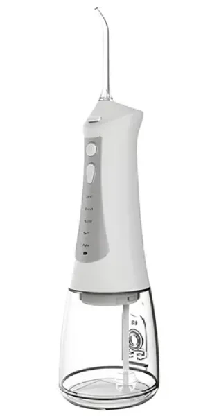Lafe CleanPRO bílá / Ústní sprcha / 5 režimů / 6 nástavců / IPX7 / 300 ml (LAFFLO47481)