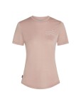 ICEBREAKER Wmns Mer 125 Cool-Lite Sphere SS Tee Across, Pink Quartz velikost: S