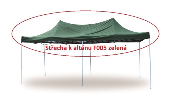 Střecha k altánu F005 zelená