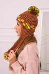 Dámská ušanka Nadia K321 camel UNI