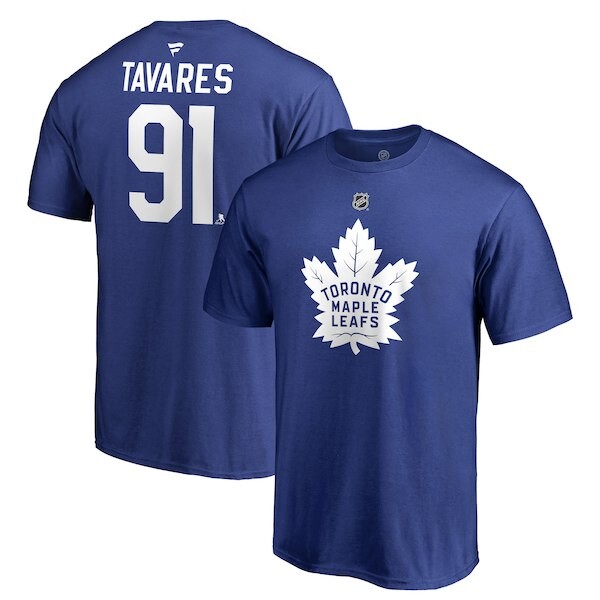 Fanatics Pánské Tričko #91 John Tavares Toronto Maple Leafs Velikost: XXL