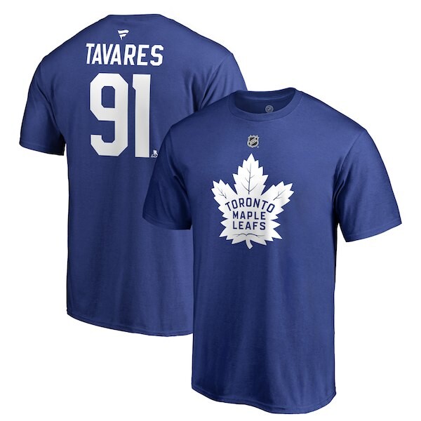 Fanatics Pánské Tričko #91 John Tavares Toronto Maple Leafs Velikost: