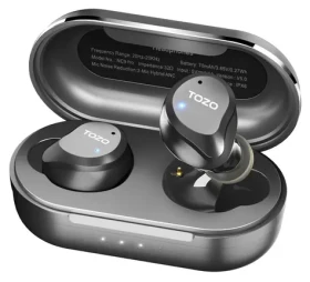 TOZO NC9 PRO černá / Bezdrátová sluchátka / mikrofon / ANC / BT 5.3 (ACHFTZNC9P010)