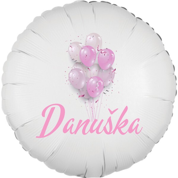 Danuška - balónek se jménem - Balonky.cz Danuška - balónek se jménem - Balonky.cz