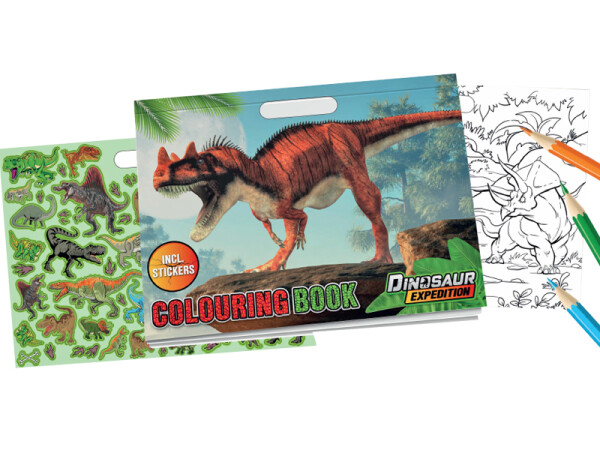 Omalovánky 26x35,5cm 25listů se samolepkami - Craft Creative