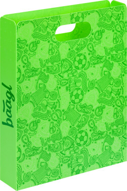 BAAGL Plastové desky na školní sešity Fotbal