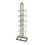 Chic Antique Stolní stojan na víno Antique Brass – pro 6 lahví, zlatá barva, kov