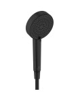 IDEAL STANDARD - Ceratherm ALU+ Sprchový set s termostatem, 26x26 cm, 2 proudy, hedvábná černá BE210XG