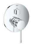 GROHE - Essence Baterie pod omítku pro 3 spotřebiče, chrom 24092001