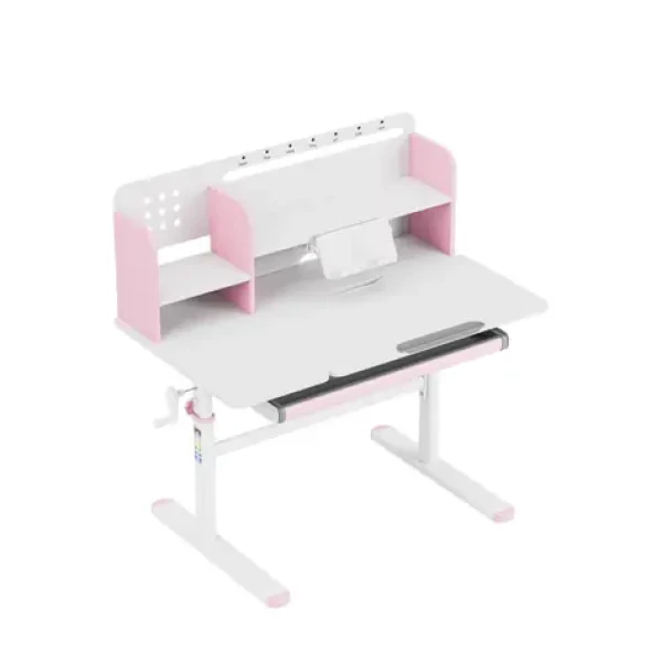 Mark Adler Study 5.7 růžová / Dětský nastavitelný psací stůl / pro děti od 90 do 160 cm (MA-STUDY 5.7 PINK)