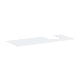 HANSGROHE - Xevolos E Deska pod umyvadlo, 137x55 cm, výřez vpravo, matná bílá 54206700