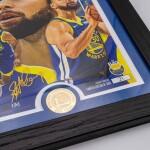Obraz Golden State Warriors NBA Stephen Curry Artist Proof Bronze Coin