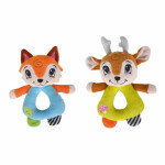 Simba Plyšové chrastítko zvířátko Forest Friends 19cm