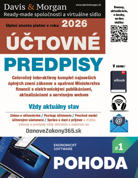 Účtovné predpisy 2026 - Redakčný