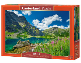 Puzzle Castorland 500 dílků - Černé pleso pod Rysy, Tatry, Polsko