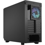 Fractal Design Meshify 2 Lite RGB Light Tint černá / E-ATX / 2x USB 3.2 / 4x 140mm / bez zdroje / průhledná bočnice (FD-C-MEL2A-05)