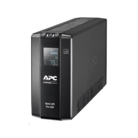 APC Back-UPS Pro BR 650VA, 6 Outlets, AVR, LCD Interface (390W) EDF_551258