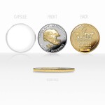 Mince Seattle Seahawks NFL Super Bowl LX Champions Gold & Silver 2-Tone Coin
