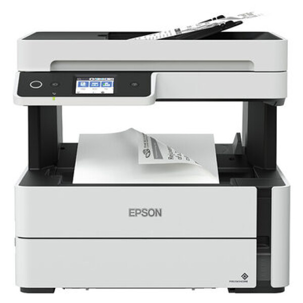 EPSON EcoTank M3170 bílá / Inkoustová tiskárna černobílá / 1200 x 2400 dpi / skener / A4 / USB 2.0 / WiFi / Ethernet (C11CG92403)