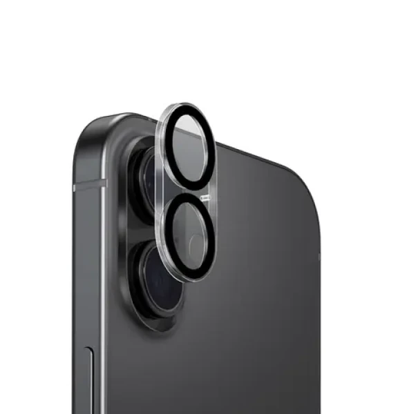 UNIQ OPTIX ClearShield FrameGuard ochranné sklo na čočku fotoaparátu na iPhone 17, Crystal clear (8886463696750)