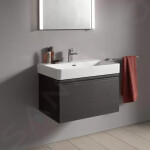 Laufen - Pro S Umyvadlová skříňka, 665x450x390 mm, 1 zásuvka, wenge H4834520964231